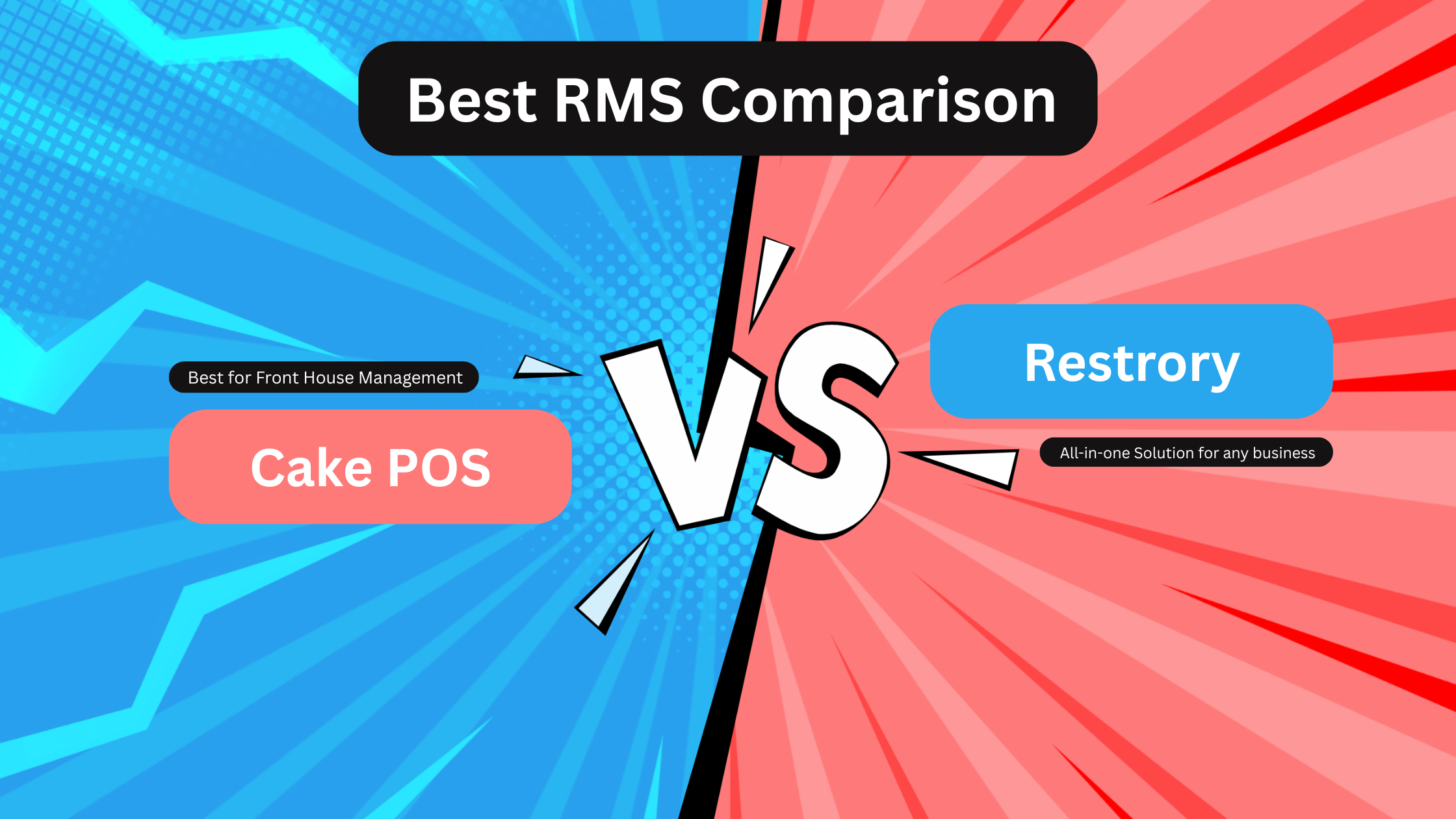 Restrory vs CAKE POS: Features, Pricing, and Values